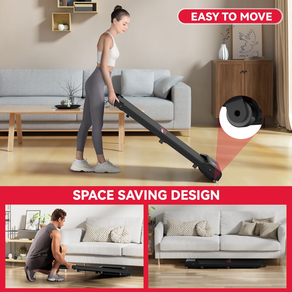 Treadmill C1, Speed 1-10KM/H, 5% Manual Incline