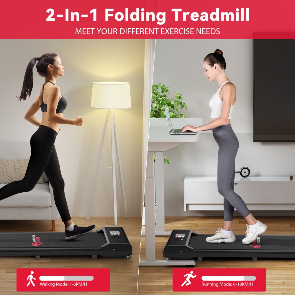Treadmill C1, Speed 1-10KM/H, 5% Manual Incline