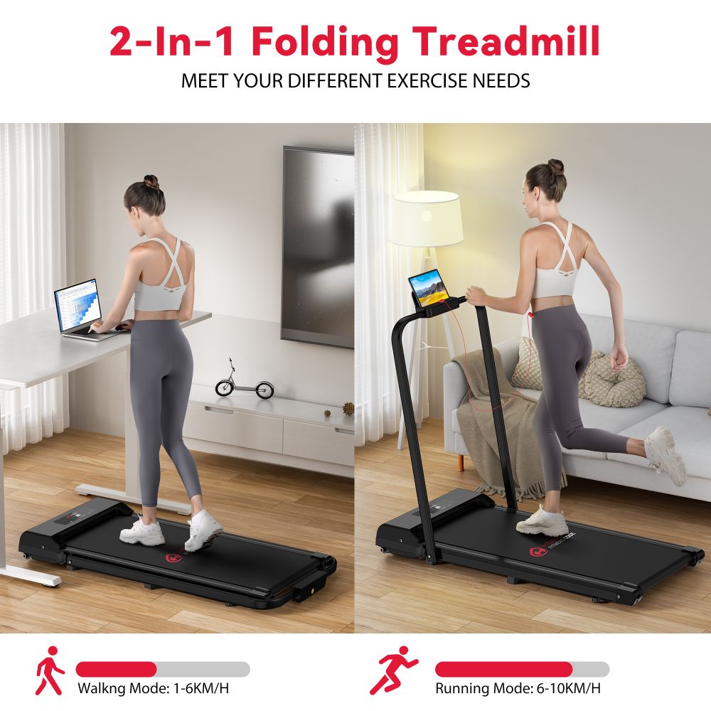 Treadmill C1, Speed 1-10KM/H, 5% Manual Incline