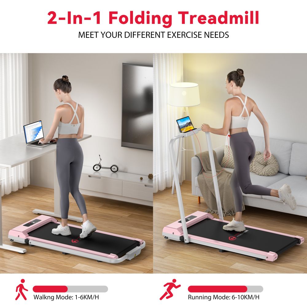 Treadmill C1, Speed 1-10KM/H, 5% Manual Incline