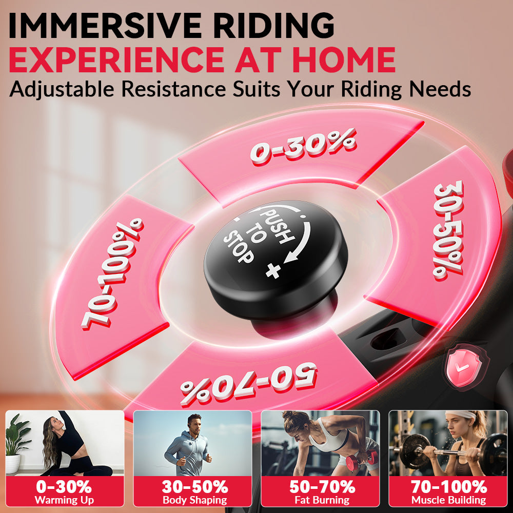 Stationary Exercise Bike (2025 New Version)