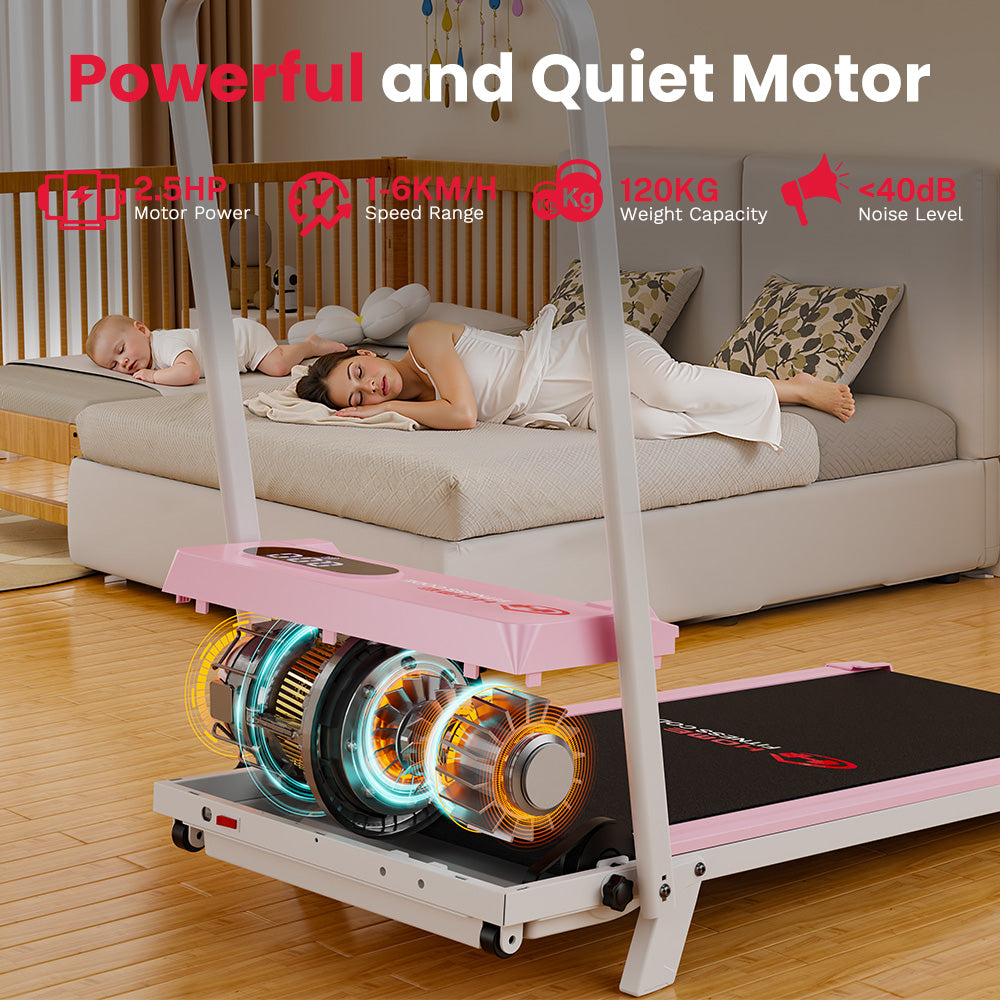 Treadmill T7, Speed 1-6KM/H, 5% Manual Incline