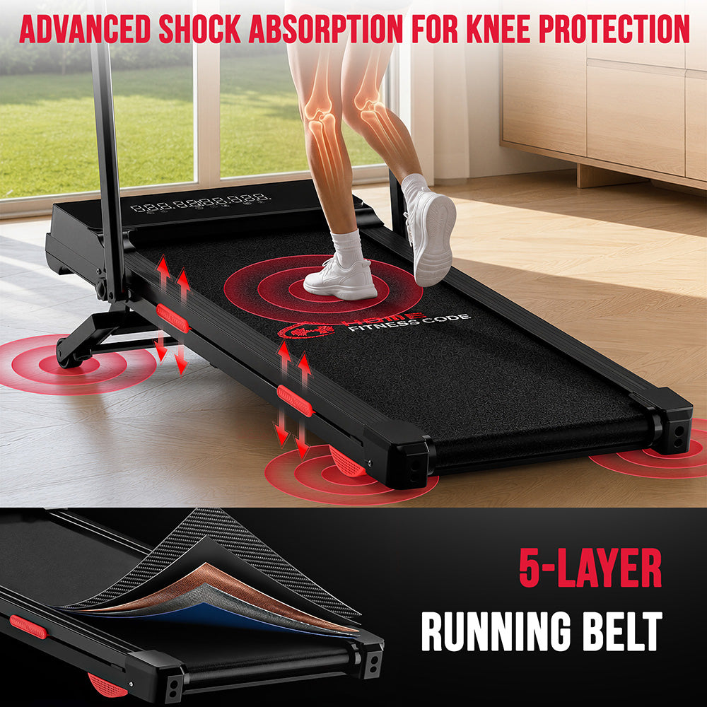 Treadmill Y5 with Brushless Motor, 0%-15% Auto Incline