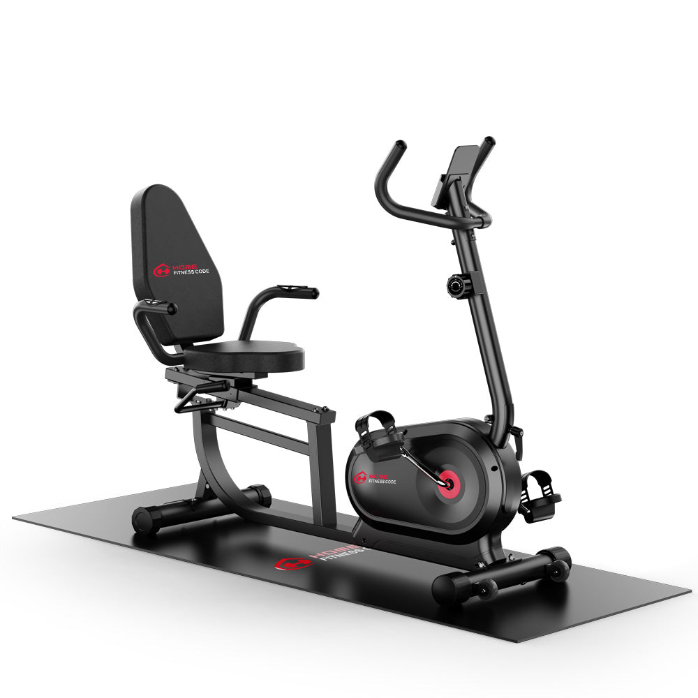 Recumbent Exercise Bike X1, 16-Level Resistance