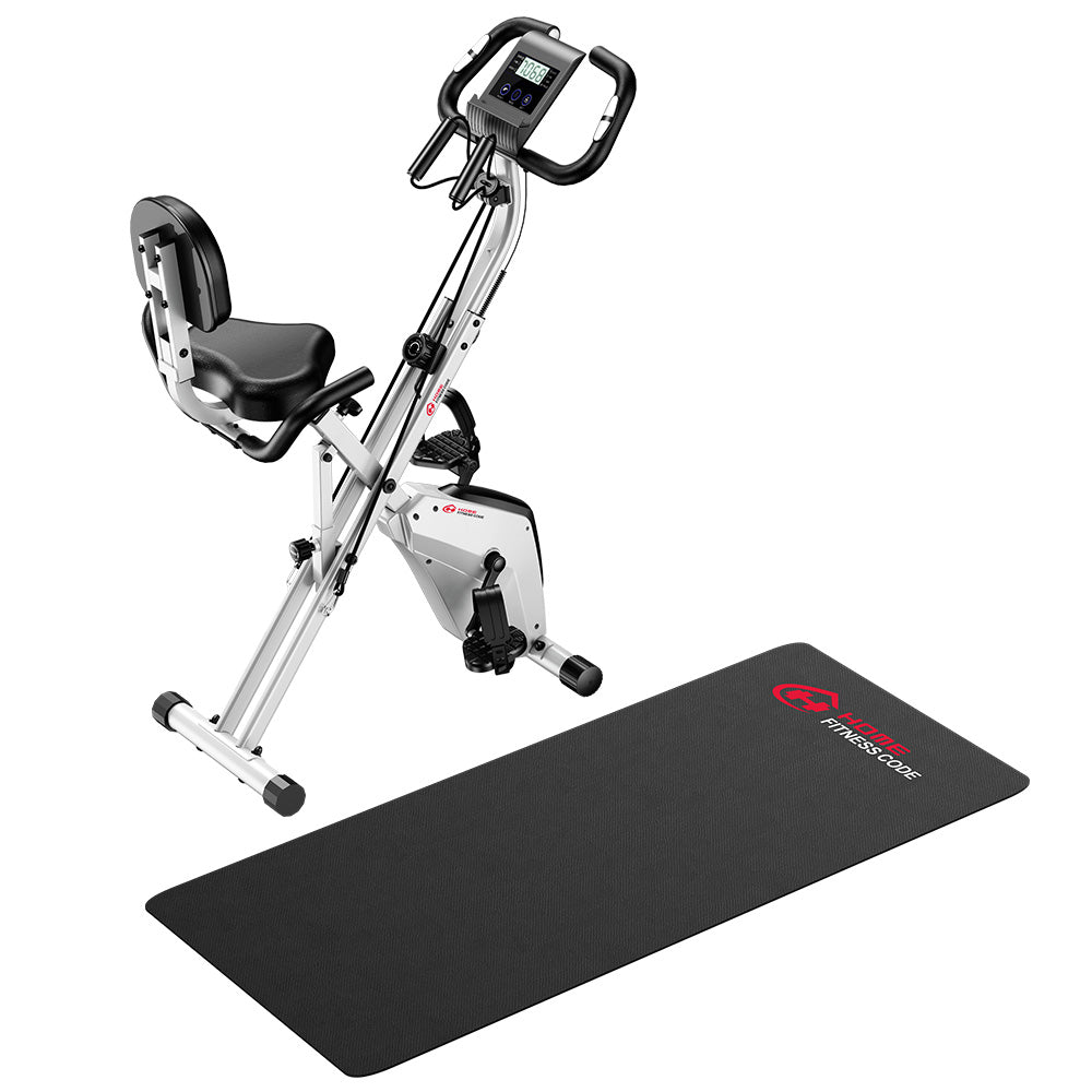 Foldable Exercise Bike, Magnetic Resistance
