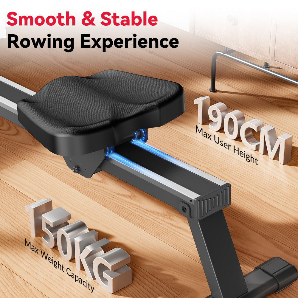 Magnetic Rowing Machine, 16-Level Resistance