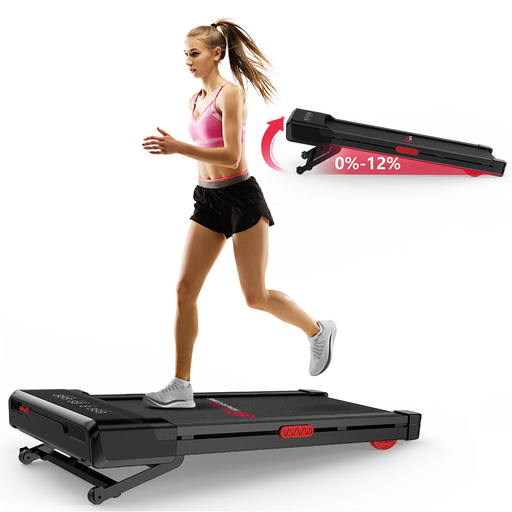 Treadmill Y1 with 0-12% Auto Incline, Speed 1-10KM/H