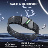 Heart Rate Monitor Armband, Bluetooth 5.0/ANT+, IP67 Waterproof