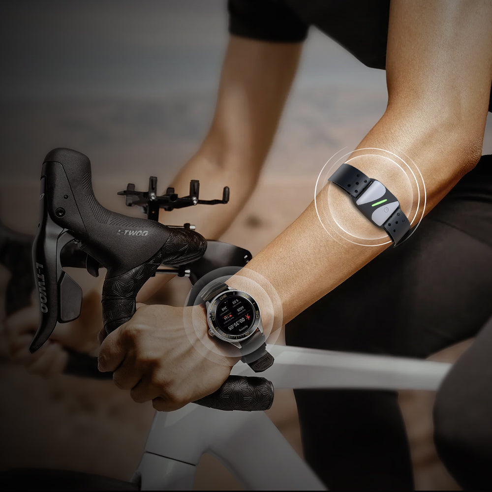 ROCKBROS Herzfrequenzmesser Brustgurt – Bluetooth & ANT+, 800h Akku, IP67 Wasserdicht, Für Garmin/Wahoo/Polar