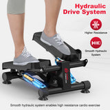 Mini Hydraulic Stepper with Resistance Bands