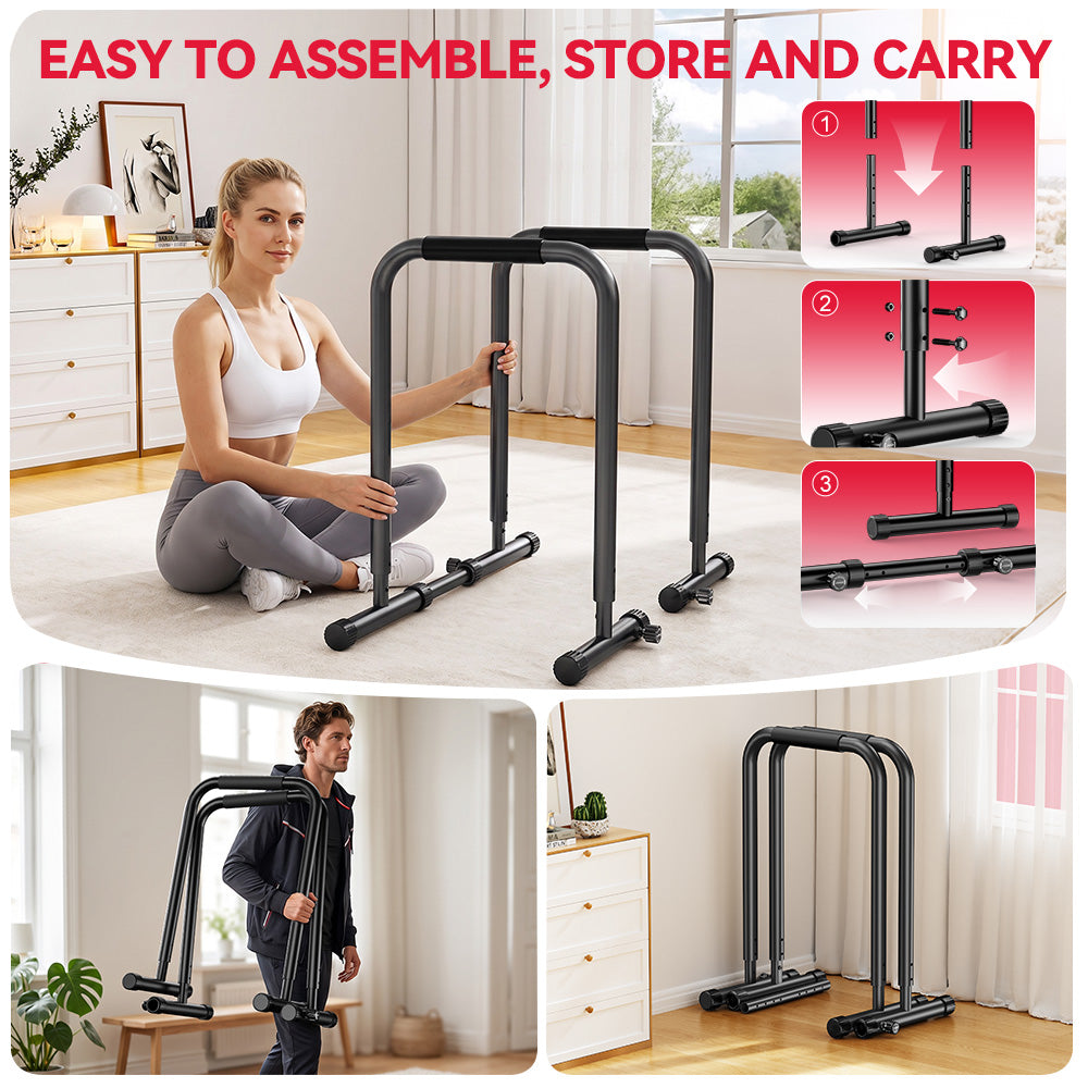 Parallel Bar Dip Stand Station