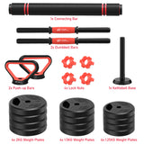 4 In 1 Multifunctional Dumbbell Set