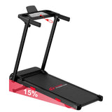Folding Treadmill Q5 with Incline, Brushless Motor, Speed 1-12KM/H