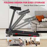 Folding Treadmill Q5 with Incline, Brushless Motor, Speed 1-12KM/H