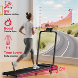 Treadmill T7, Speed 1-6KM/H, 5% Manual Incline