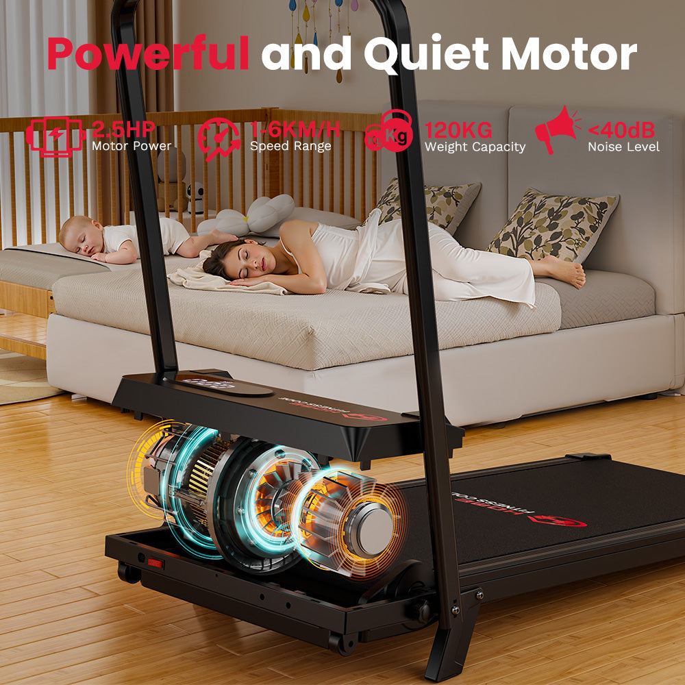 Treadmill T7, Speed 1-6KM/H, 5% Manual Incline