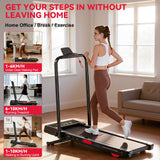 Folding Treadmill Y3 with Brushless Motor, 12% Auto Incline