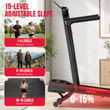 Treadmill Y5 with Brushless Motor, 0%-15% Auto Incline