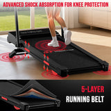 Treadmill Y5 with Brushless Motor, 0%-15% Auto Incline