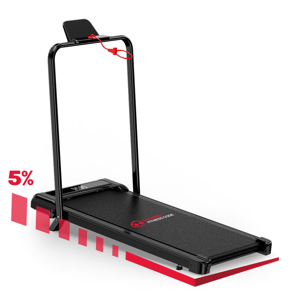Folding Treadmill Z3 with Brushless Motor, Speed 1-6KM/H, 5% Manual Incline