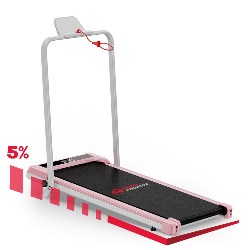 Folding Treadmill Z3 with Brushless Motor, Speed 1-6KM/H, 5% Manual Incline