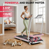 Folding Treadmill Z3 with Brushless Motor, Speed 1-6KM/H, 5% Manual Incline
