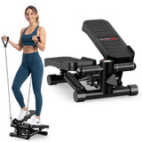 Mini Hydraulic Stepper with Resistance Bands