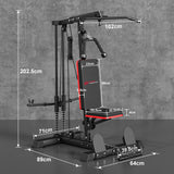 Lat Pulldown & Row Cable Machine