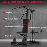 Lat Pulldown & Row Cable Machine