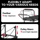 Fodable Pilates Reformer Machine