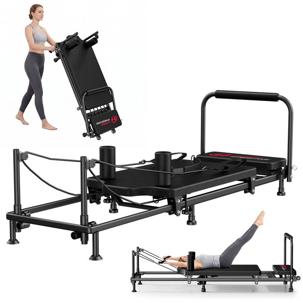 Fodable Pilates Reformer Machine