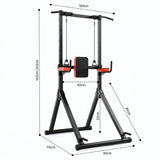 Power Tower Dip Station B1, 12-Level Height Adjustment