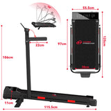 Folding Treadmill Q2 Pro with 5% Manual Incline, Speed 1-10KM/H (New Version)