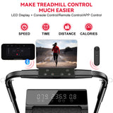 Folding Treadmill Q2 Pro with 5% Manual Incline, Speed 1-10KM/H (New Version)