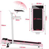 Folding Treadmill Q2 Pro with 5% Manual Incline, Speed 1-10KM/H (New Version)
