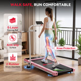 Folding Treadmill Q2 Pro with 5% Manual Incline, Speed 1-10KM/H (New Version)
