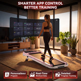 Folding Treadmill Q2 Pro with 5% Manual Incline, Speed 1-10KM/H (New Version)