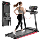 Folding Treadmill Q8, Speed 1-12KM/H, 5% Manual Incline