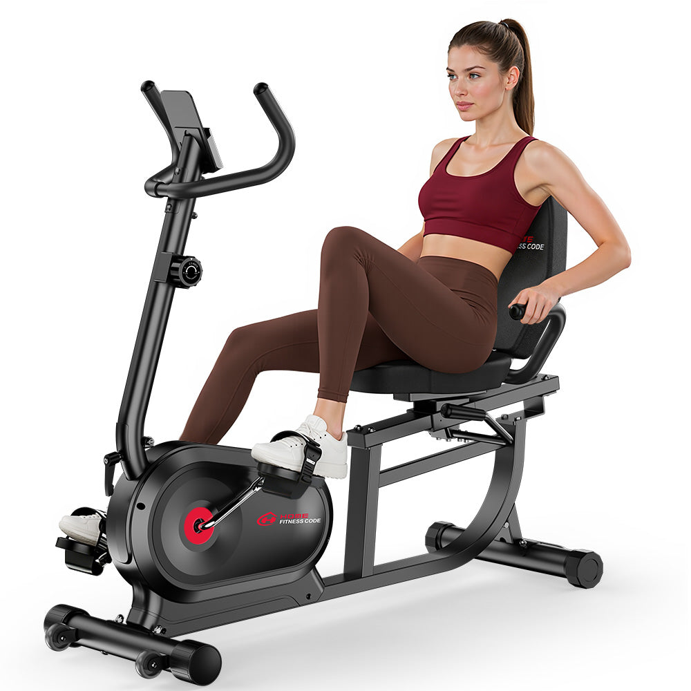 Recumbent Exercise Bike X1, 16-Level Resistance