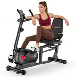 Recumbent Exercise Bike X1, 16-Level Resistance