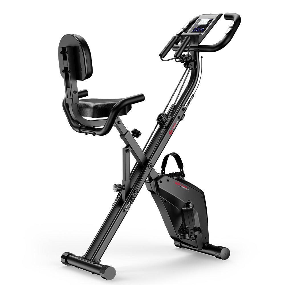 Foldable Exercise Bike, Magnetic Resistance