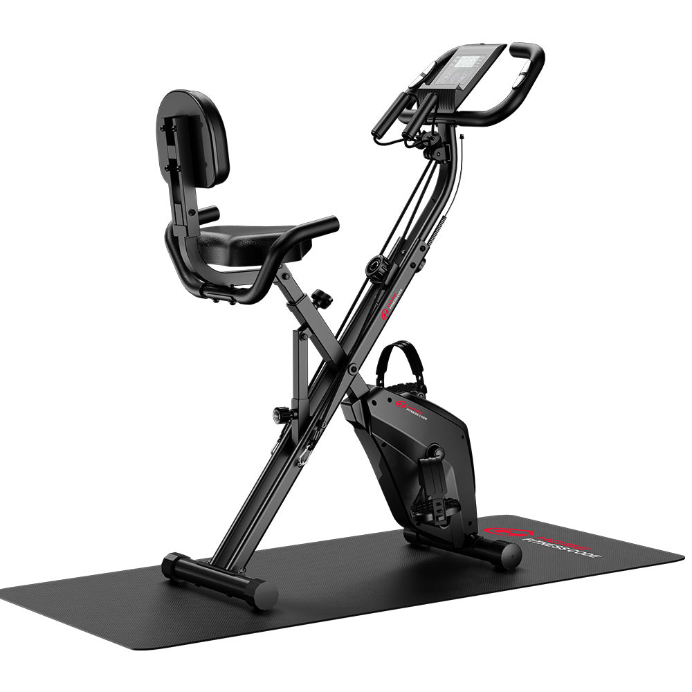 Foldable Exercise Bike, Magnetic Resistance