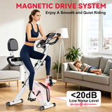 Foldable Exercise Bike, Magnetic Resistance