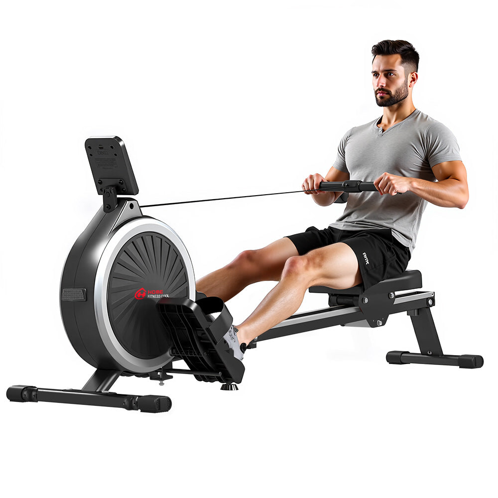 Ancheer Magnetic Rowing Machine Magnetic Rowing Machine, 16-Level Resistance – HomeFitnessCode - Ireland