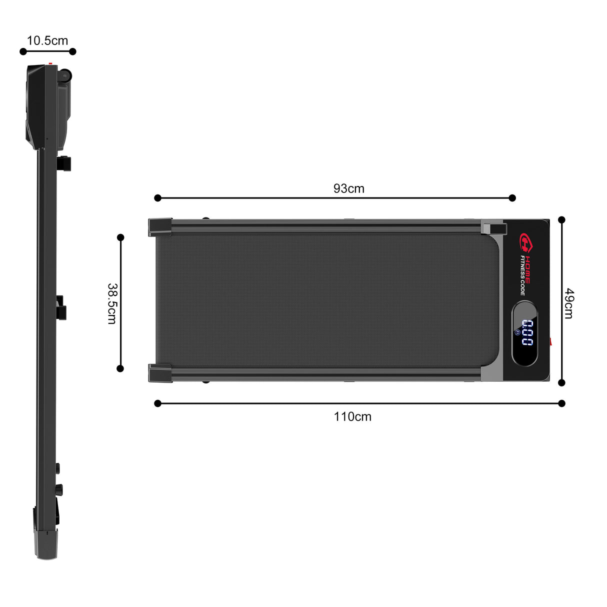 Treadmill T2, Speed 1-6KM/H