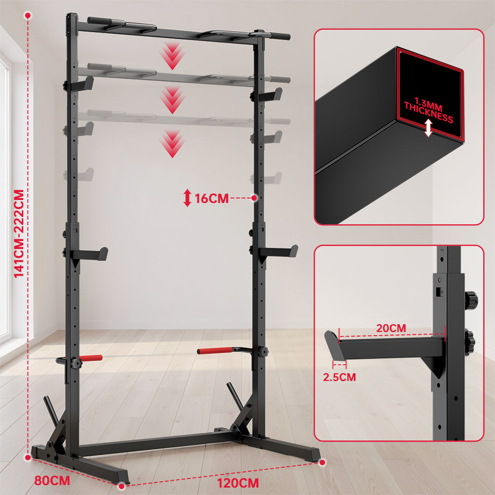 Squat Half-Rack with Pull Up Bar