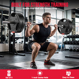 1-Inch Standard Weight Plates 5 x 5KG