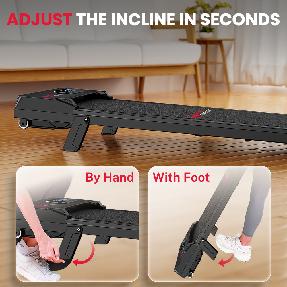 Treadmill T7, Speed 1-6KM/H, 5% Manual Incline