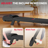 Treadmill T7, Speed 1-6KM/H, 5% Manual Incline