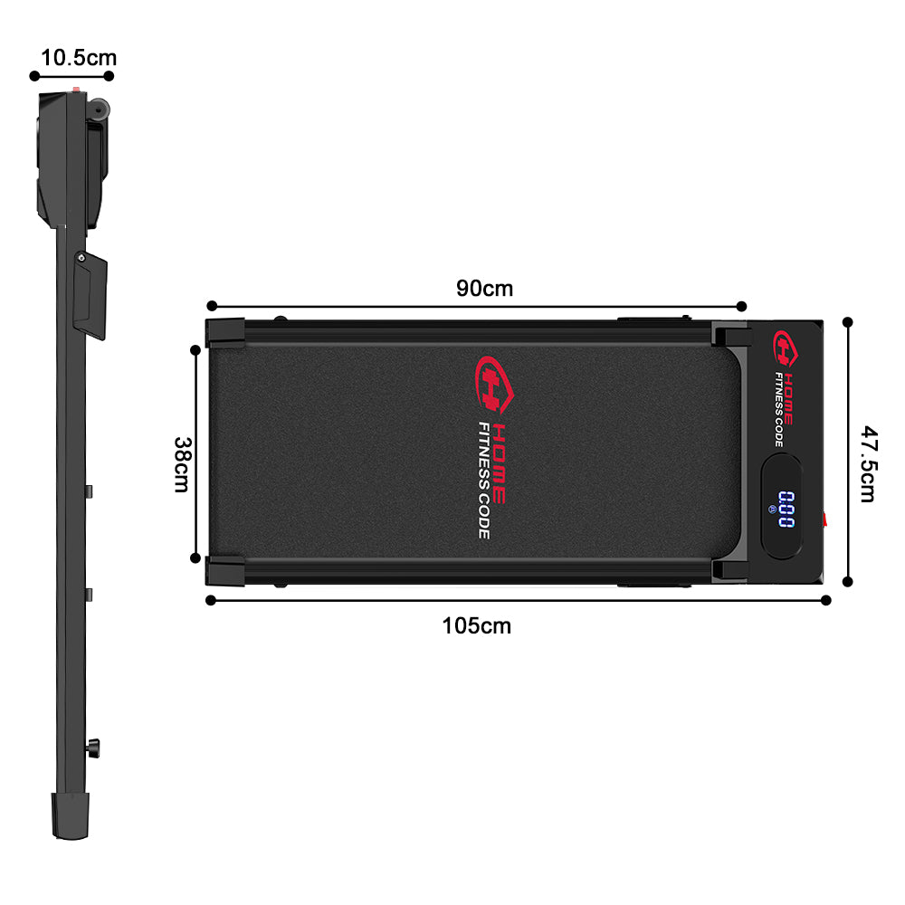 Treadmill T7, Speed 1-6KM/H, 5% Manual Incline